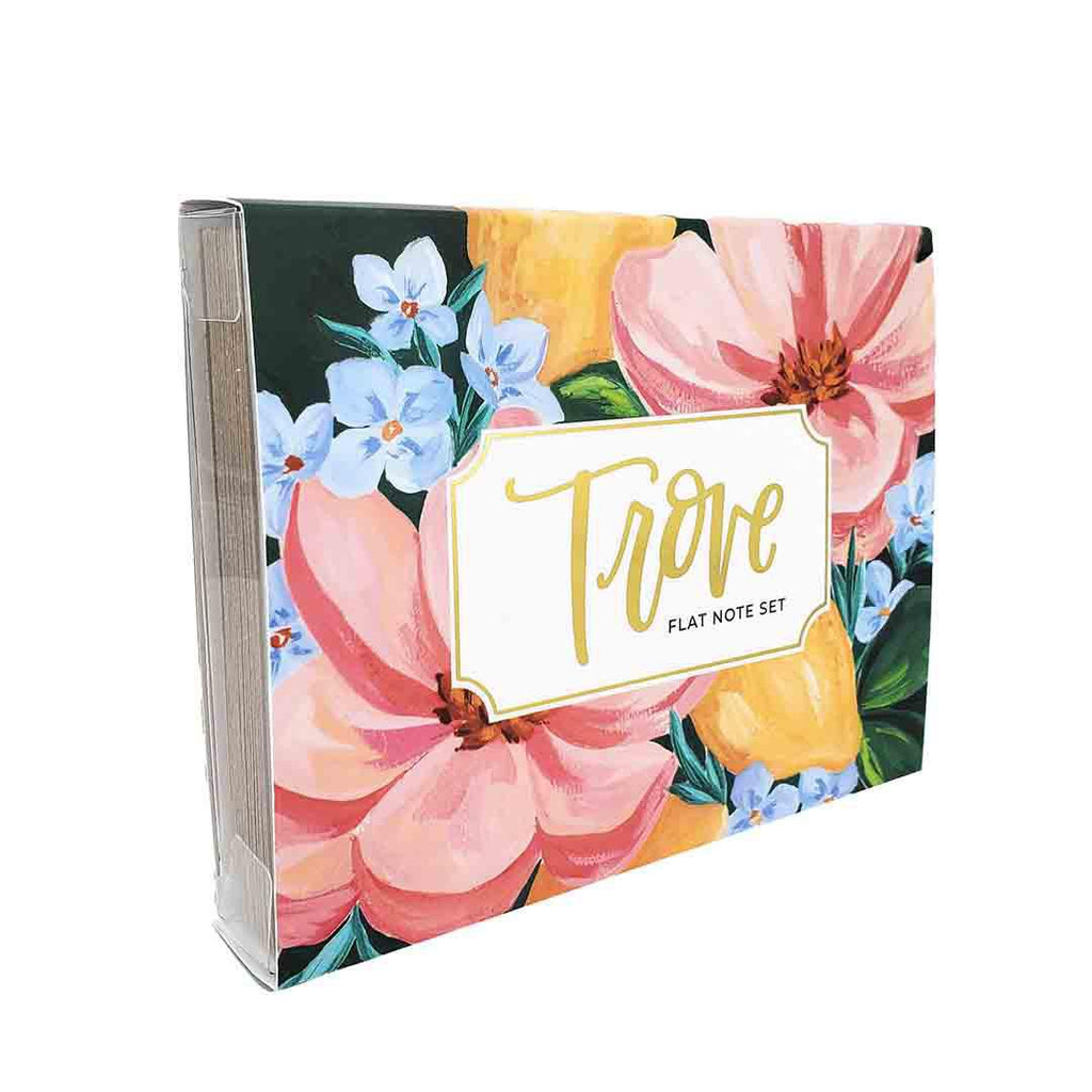 Boxed Set - Set of 20 Flat Notes - Trove Collection by 1Canoe2