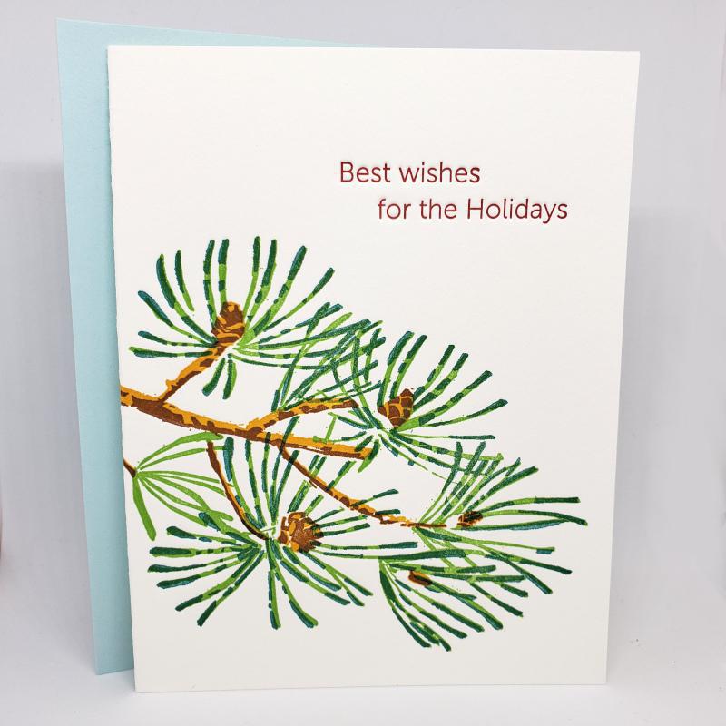 Card - Holiday - Scots Pine Holidays by Ilee Papergoods