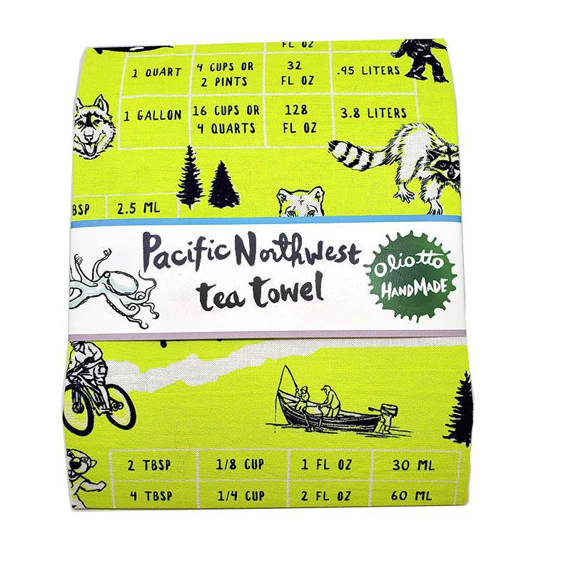 Tea Towels - Pacific NW (Assorted Colors) by Oliotto