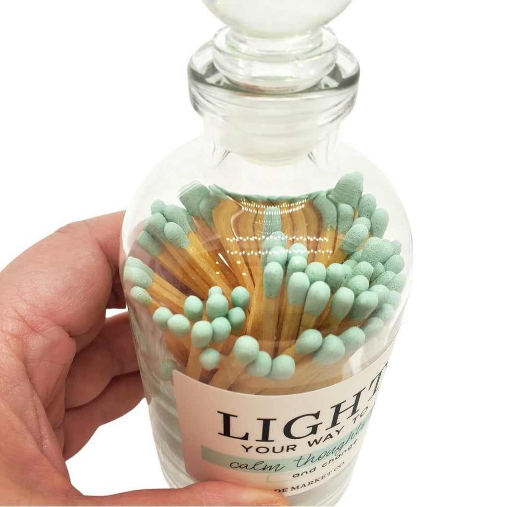 Matches - Light Your Way to Calm Thoughts and Growth (Green) by Made Market Co.