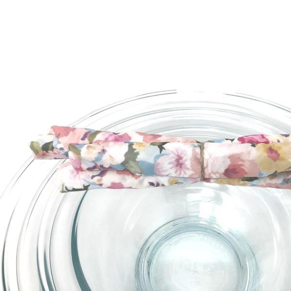 Bowl Covers - Lovely Floral Set of 3 by Semi-Sustainable Goods