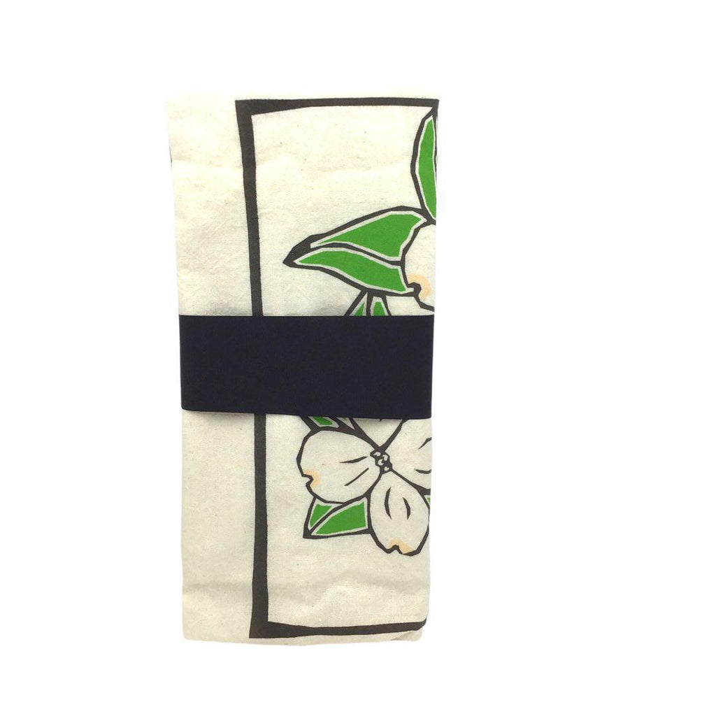 Tea Towel - Dogwood Blossoms by Susan Stone Design