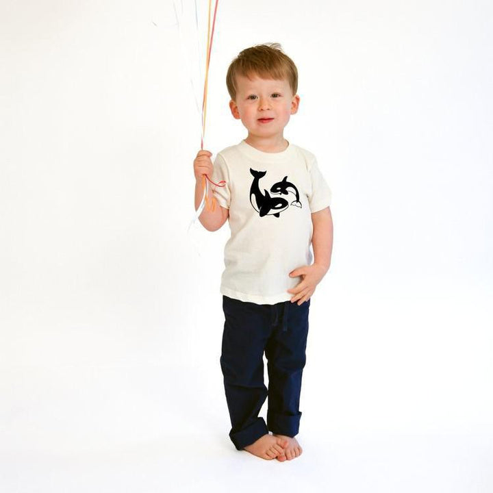 Kids Tee - Orca Pair by Orange Twist