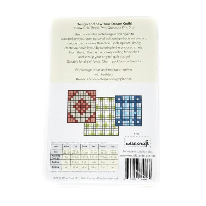 Pattern - The Complete Quilt Design Planner by Wise Craft