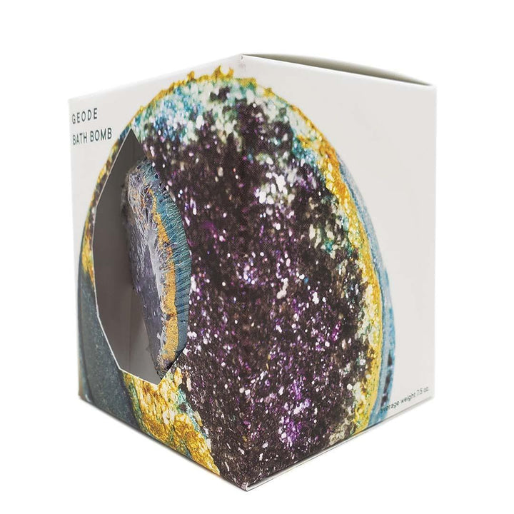 Bath Bomb - Obsidian Geode by Latika Beauty