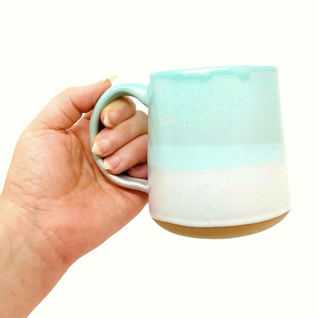 Mug - Horizon Mug in Mint by Roam Ceramics