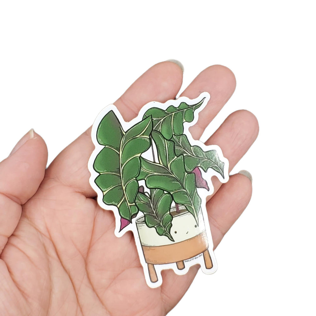 Sticker - Elephant Ear Plant by World of Whimm