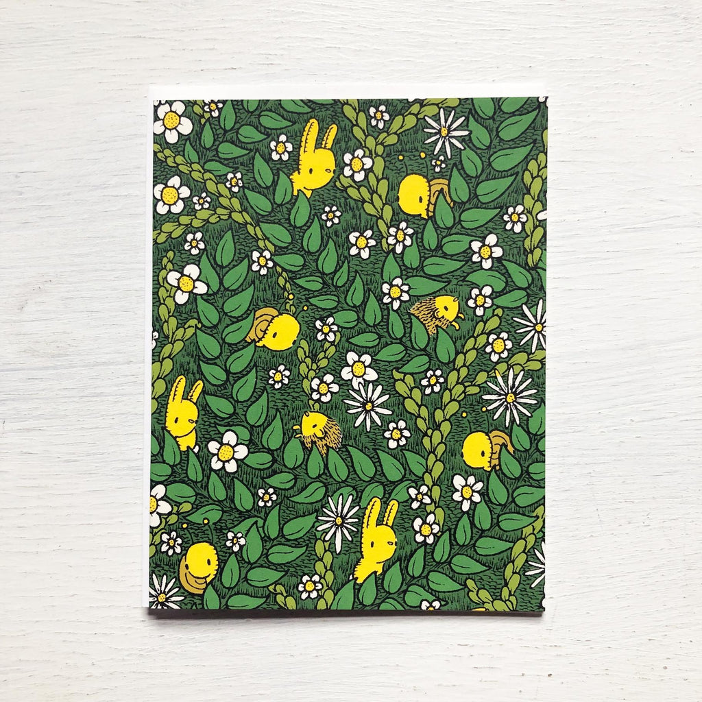 Card - Foliage Friends by Everyday Balloons Print Shop