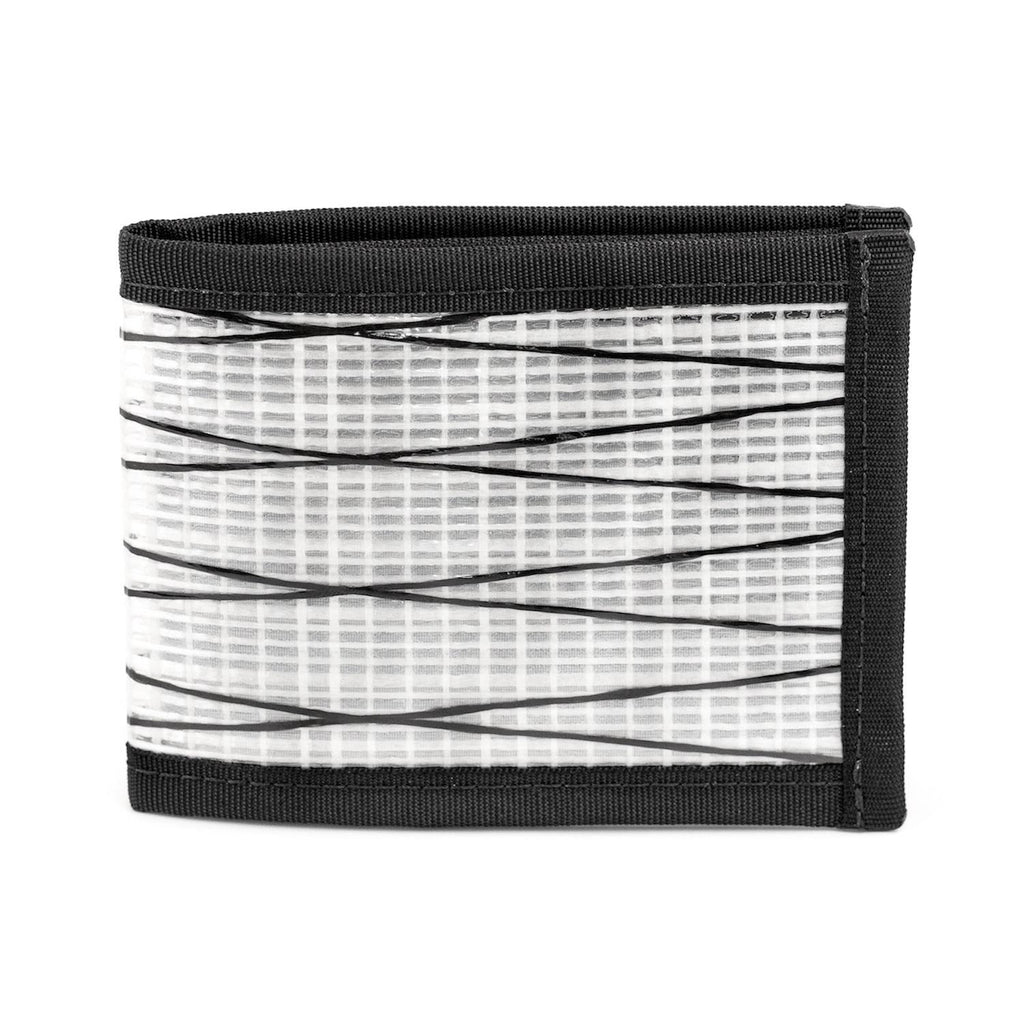 Wallet - Recycled Sailcloth Vanguard Bifold - White - by Flowfold