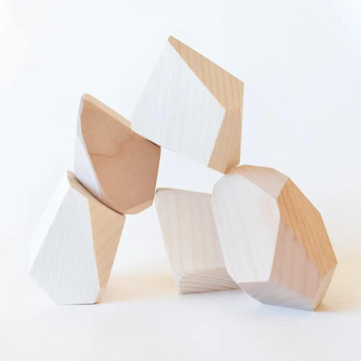 Blocks - Set of 5 - Natural by Rock Blocks