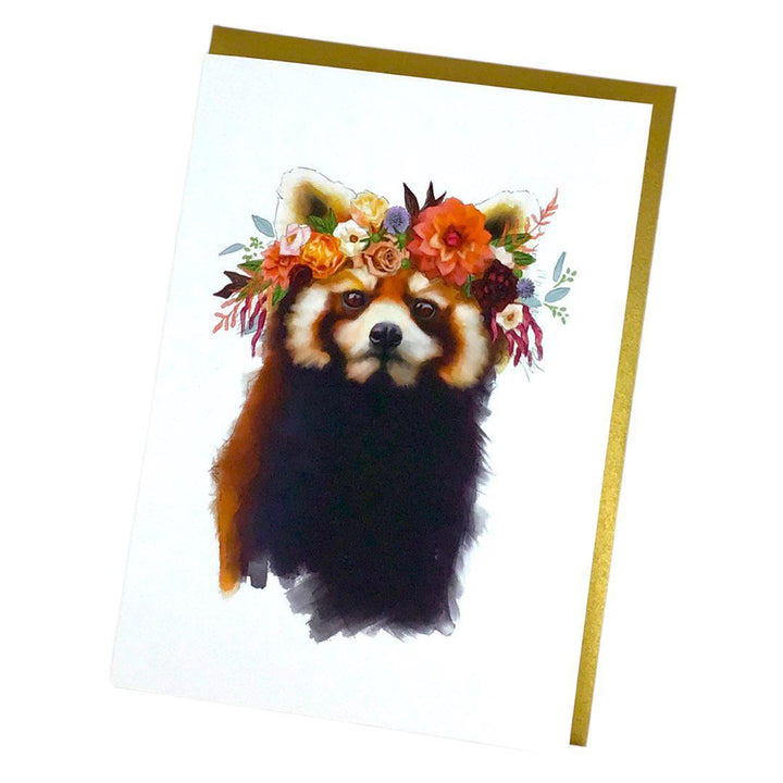 Card - Red Panda by Darcy Goedecke