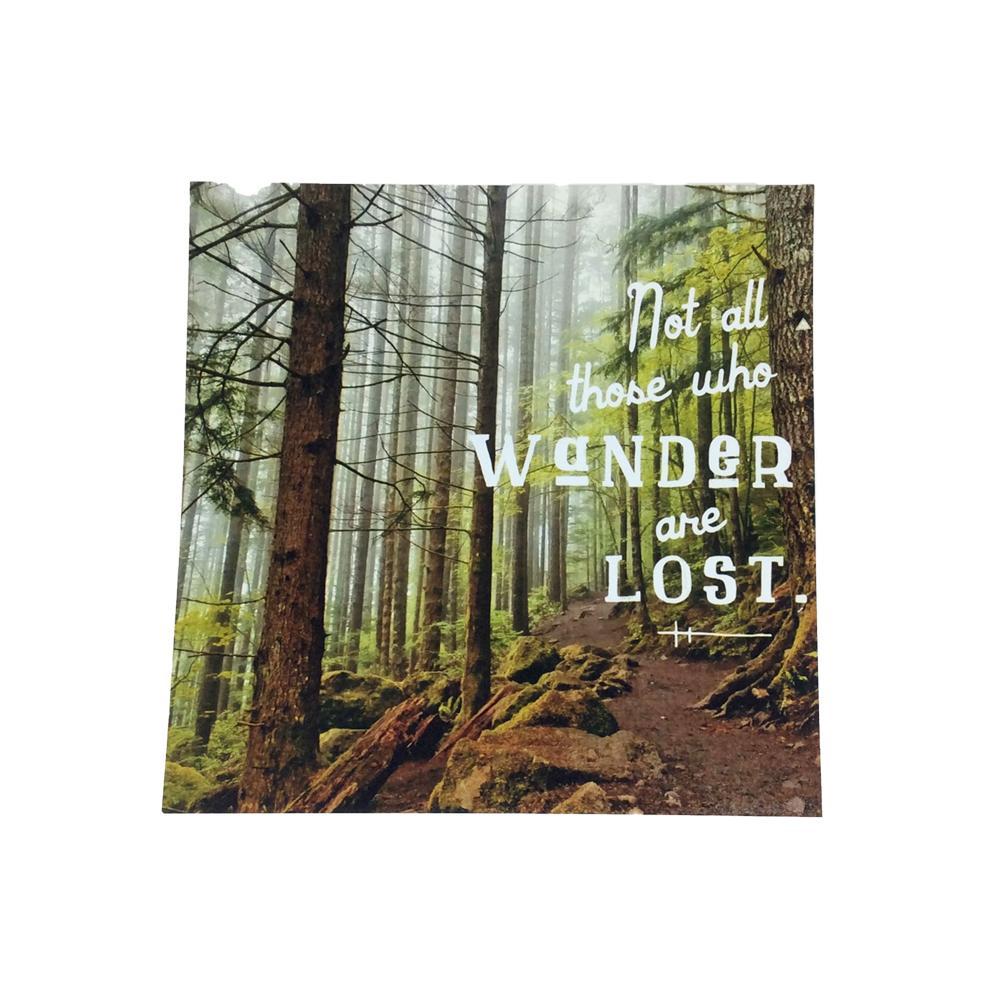 Art Print - 8x8 - Not All Those Who Wander Are Lost (Rattlesnake Ridge, WA) by Michaela Rose