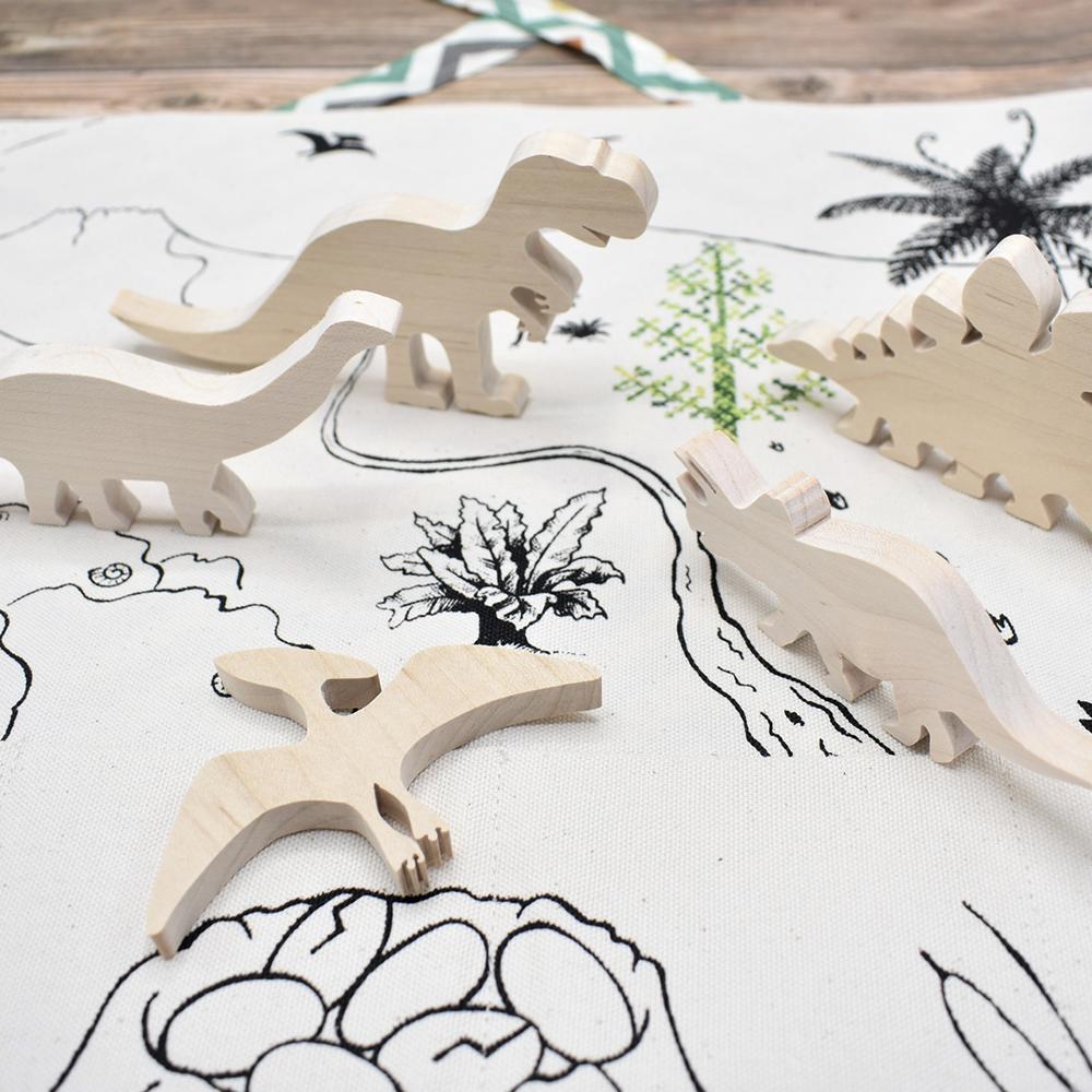 Playmat - Dinosaur Belt with 5 Dinosaurs by So Handmade