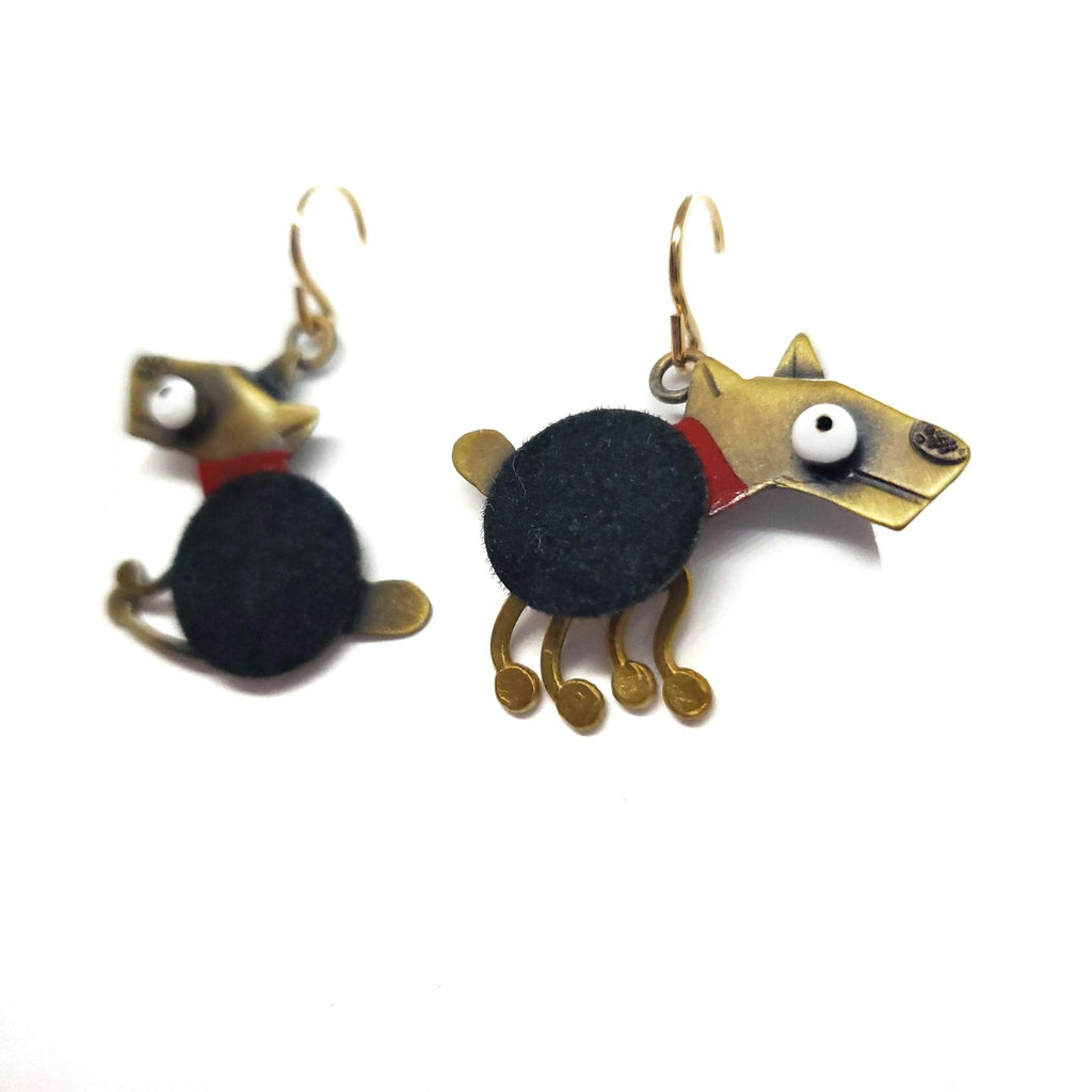 Earrings - Spot Dogs by Chickenscratch