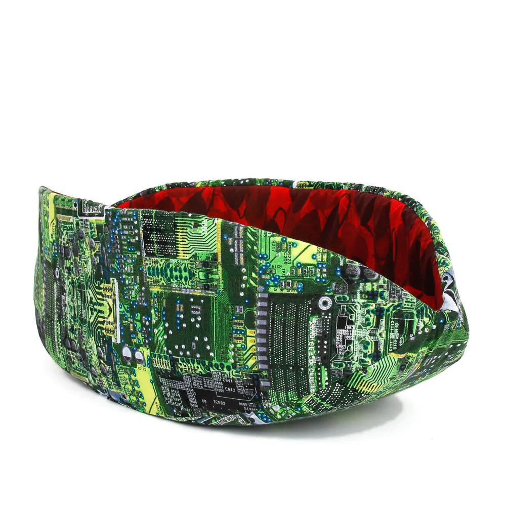 Regular The Cat Canoe - Green Computer Board with Red Coffee Cup Lining by The Cat Ball
