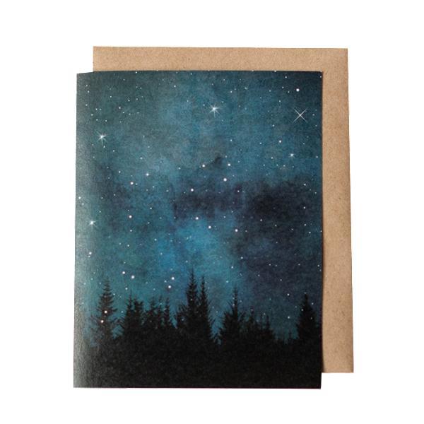 Card - Night Sky by Red Umbrella Designs