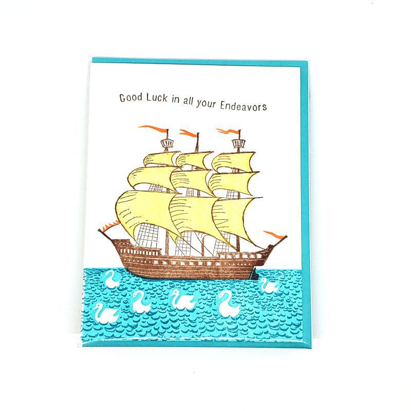 Card - Good Luck - Ship Good Luck by Ilee Papergoods