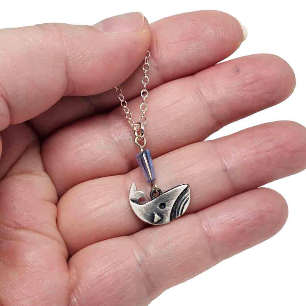 Necklace - Whale (Sterling) by Chickenscratch