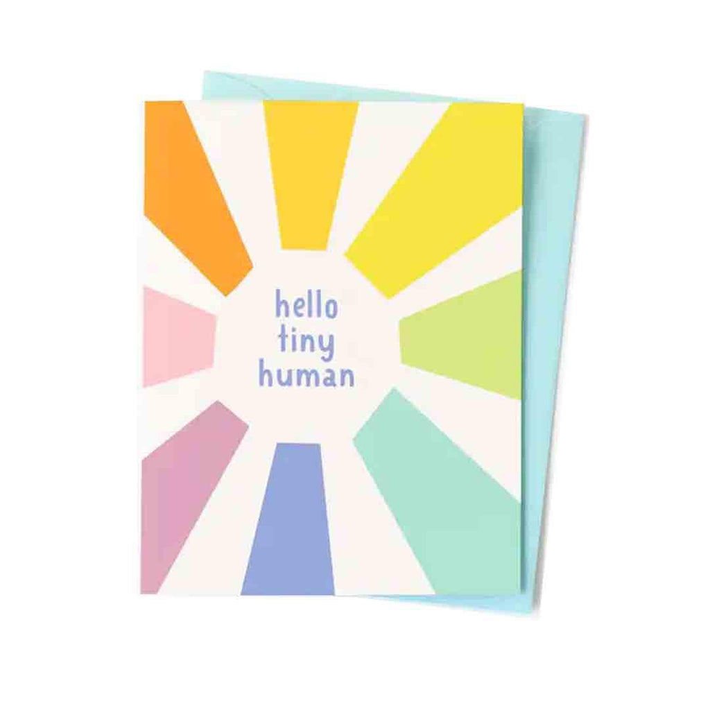 Card - Baby - Hello Tiny Human by Graphic Anthology