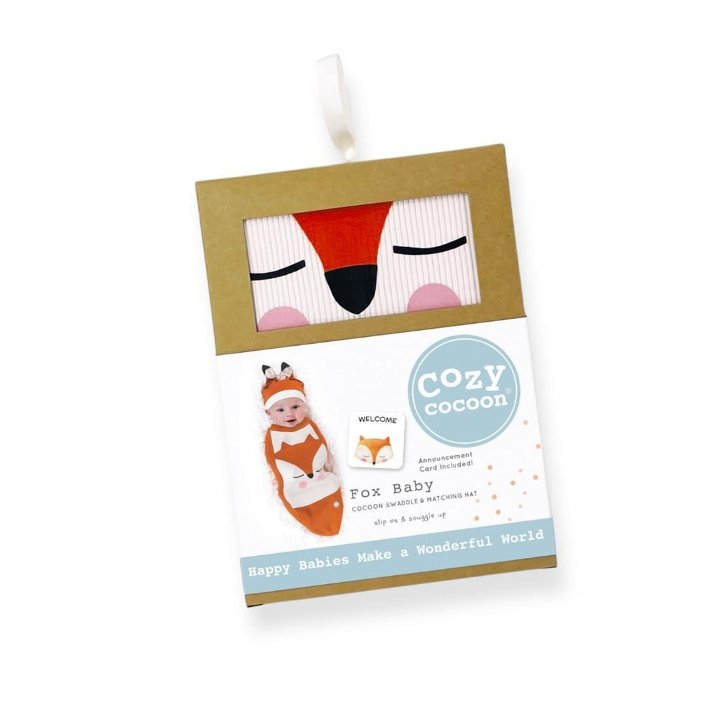 Swaddling Set - Fox Baby Swaddling Set by Cozy Cocoon