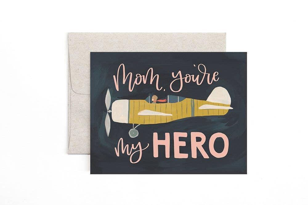 Card - Mother's Day -  Mom Hero Pilot by 1Canoe2