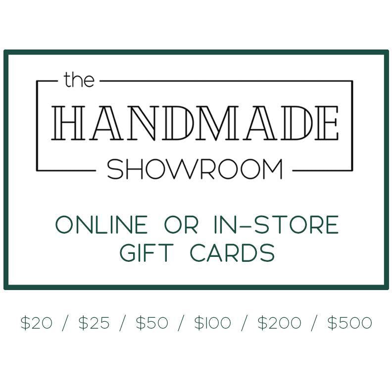In-Store Gift Card - The Handmade Showroom and Bezel & Kiln