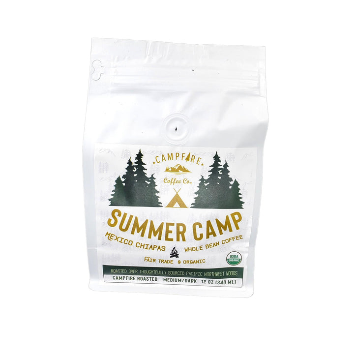 Coffee Beans - Summer Camp - Mexico Chiapas in Medium Dark Roast by Campfire Coffee Co.