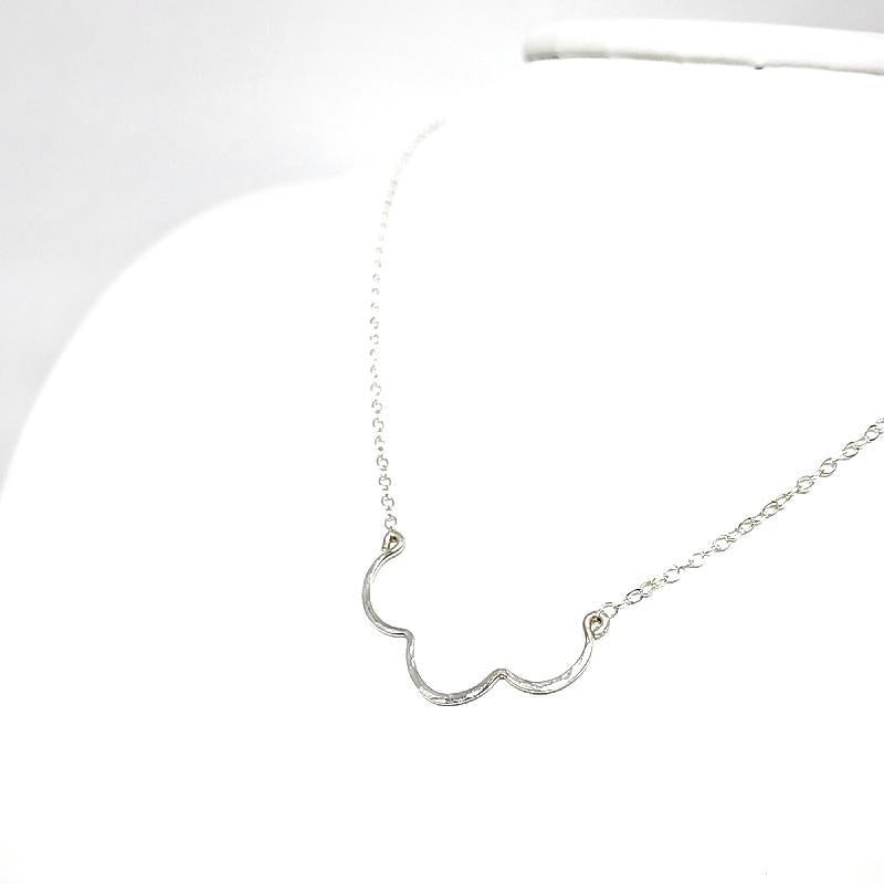 Necklace - Scallop Sterling Silver by Foamy Wader