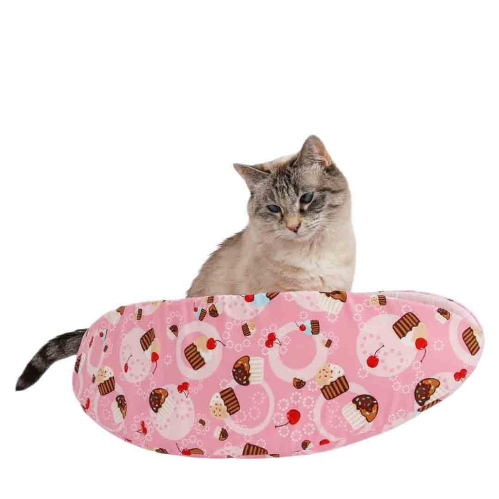 Regular The Cat Canoe - Pink Cupcake with Pink Dots Lining by The Cat Ball