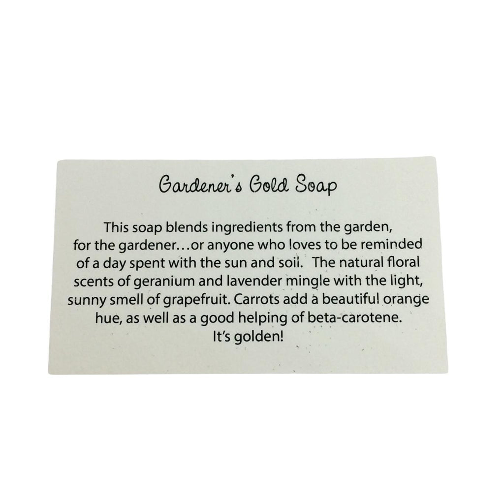 Bar Soap - Gardener's Gold by Seattle Sundries