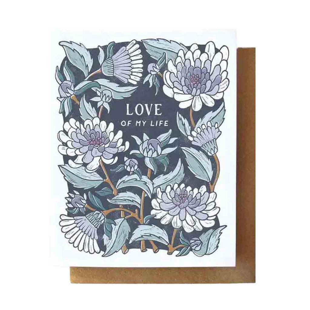 Card - Anniversary - Love of My Life by Root and Branch Paper Co.