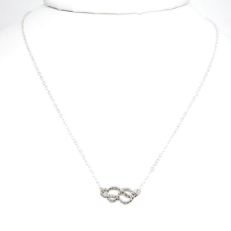 Necklace - Sailor's Knot Sterling Silver by Foamy Wader