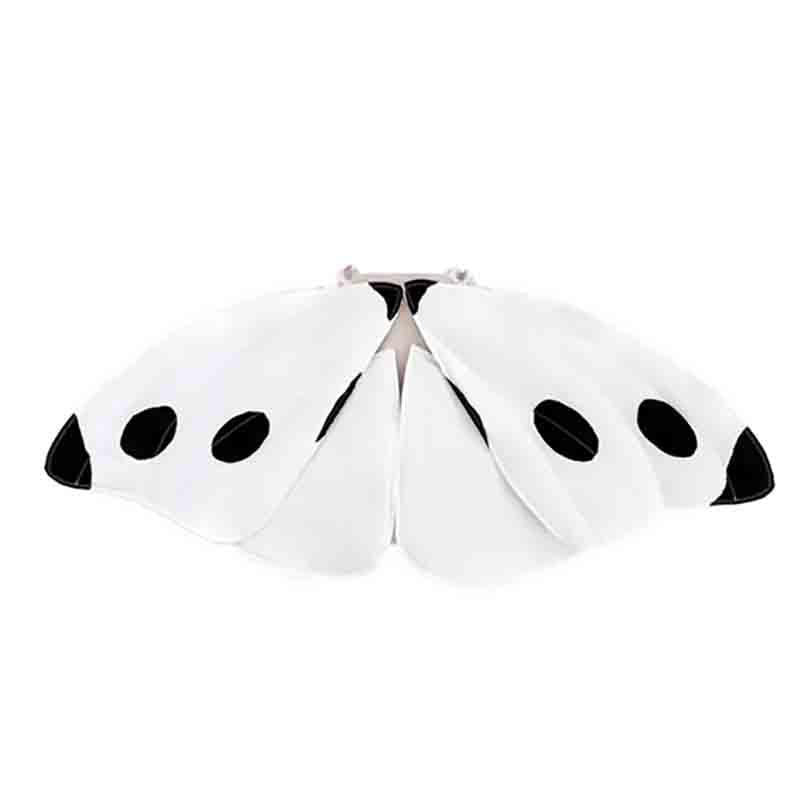 Kids Costume - Black and White Spotted Butterfly Wings by Jack Be Nimble