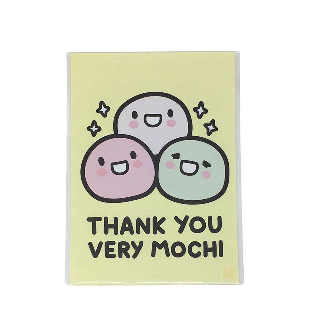 Art Print - 5x7 - Thank You Very MOCHI by Mis0 Happy