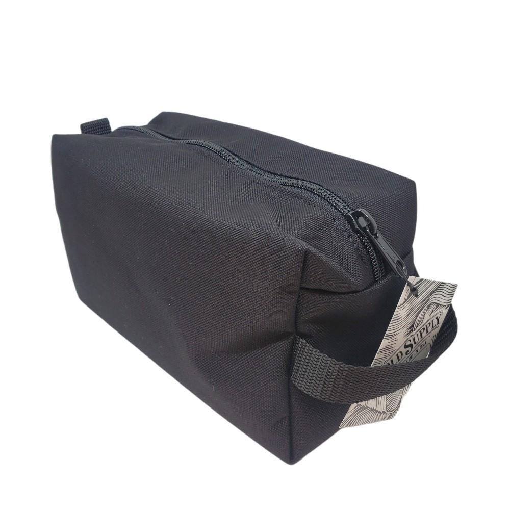 Dopp Kit - Tall Zippered Toiletry Bag (Black) by Hold Supply Company