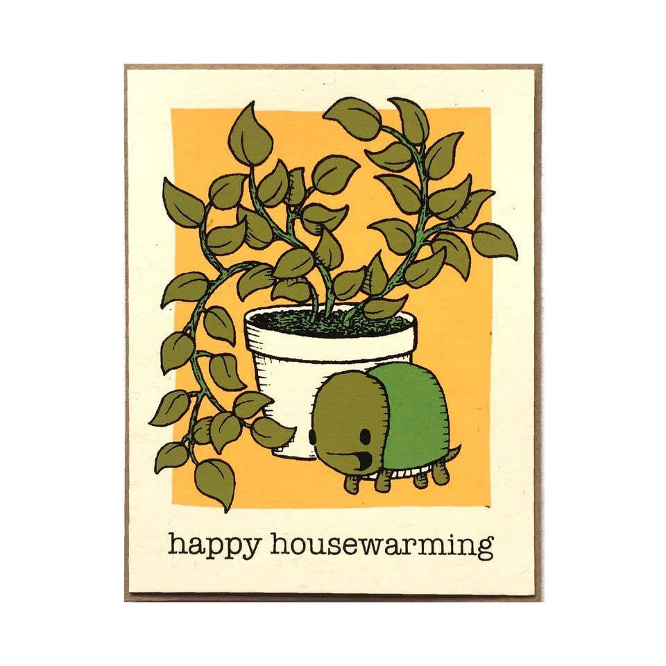 Card - Housewarming - Happy Housewarming Turtle by Everyday Balloons Print Shop