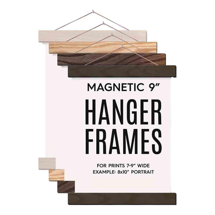 Frame - 9in - Magnetic Hanger Frame (Assorted Colors) by Hanger Frames