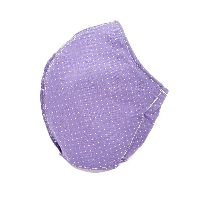 Large - Purple Polka Dots (white lining) by imakecutestuff