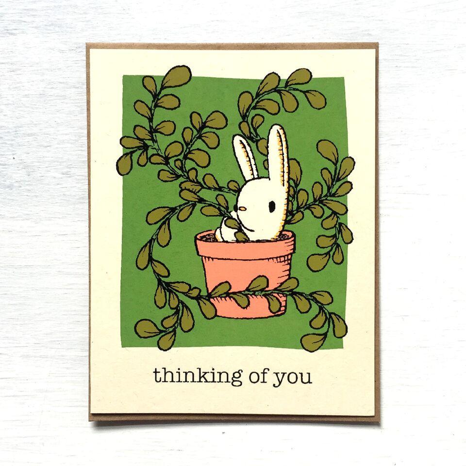 Card - Thinking Of You by Everyday Balloons Print Shop