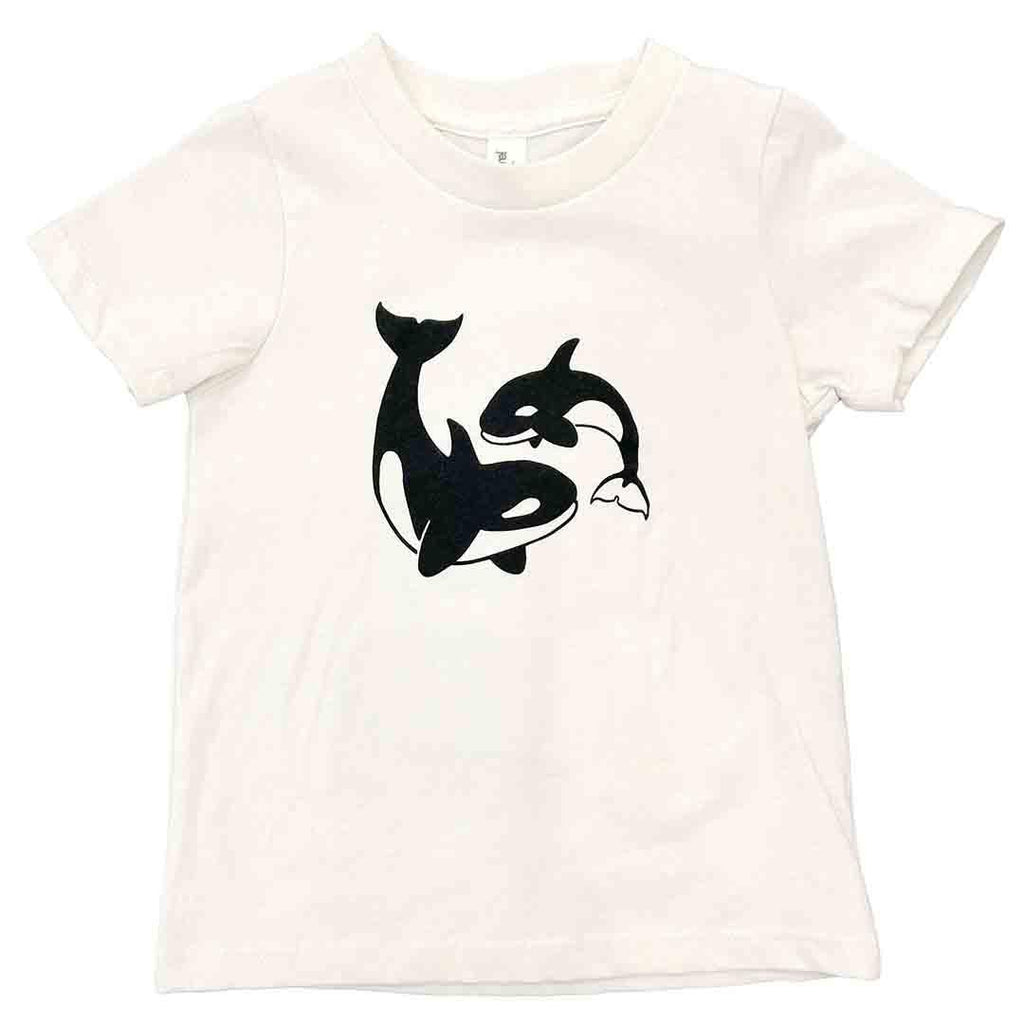 Kids Tee - Orca Pair by Orange Twist