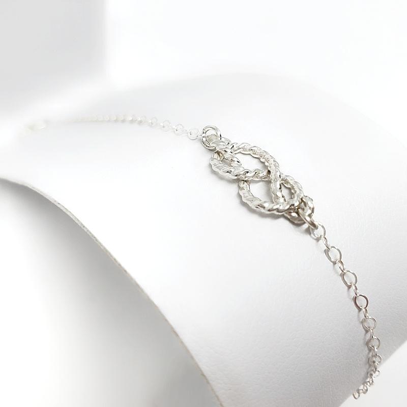 Bracelet - Sailor's Knot Sterling Silver by Foamy Wader