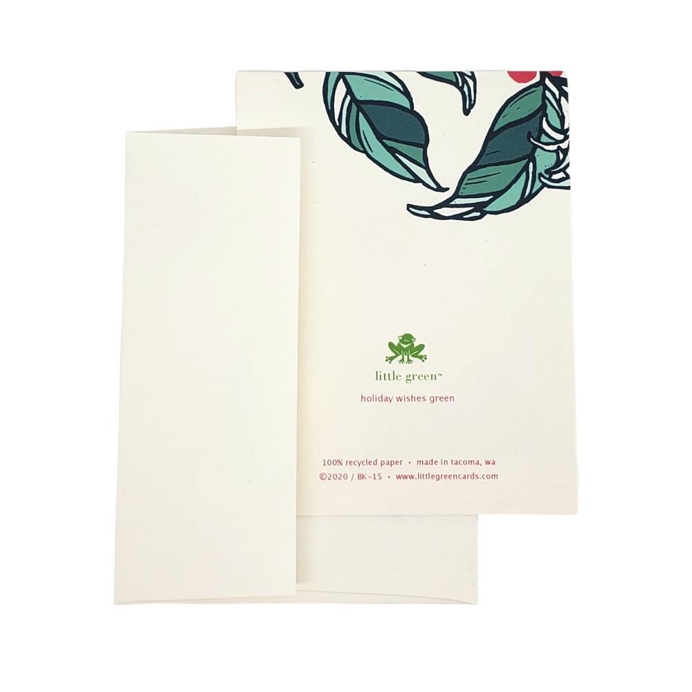 Card - Holiday - Warmest Holiday Wishes by Little Green