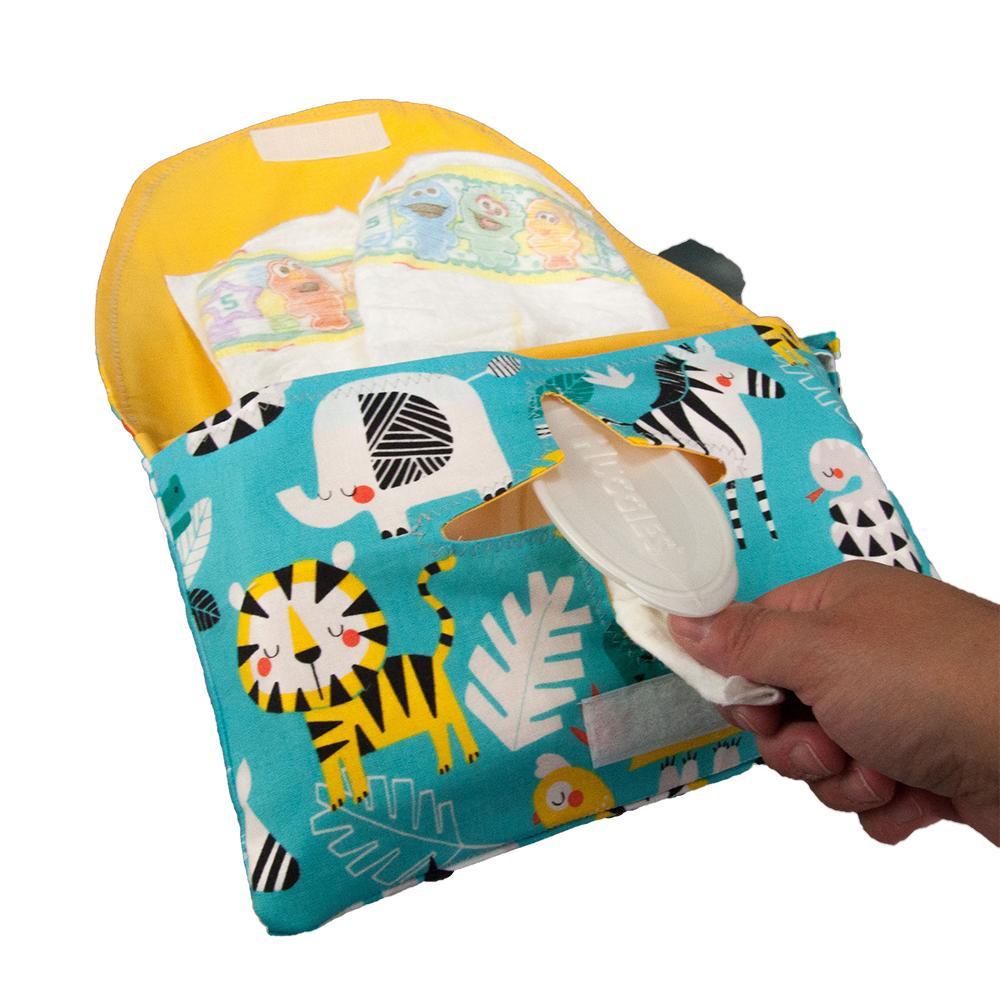 Diaper and Wipe Clutch - Funimals by MarshMueller