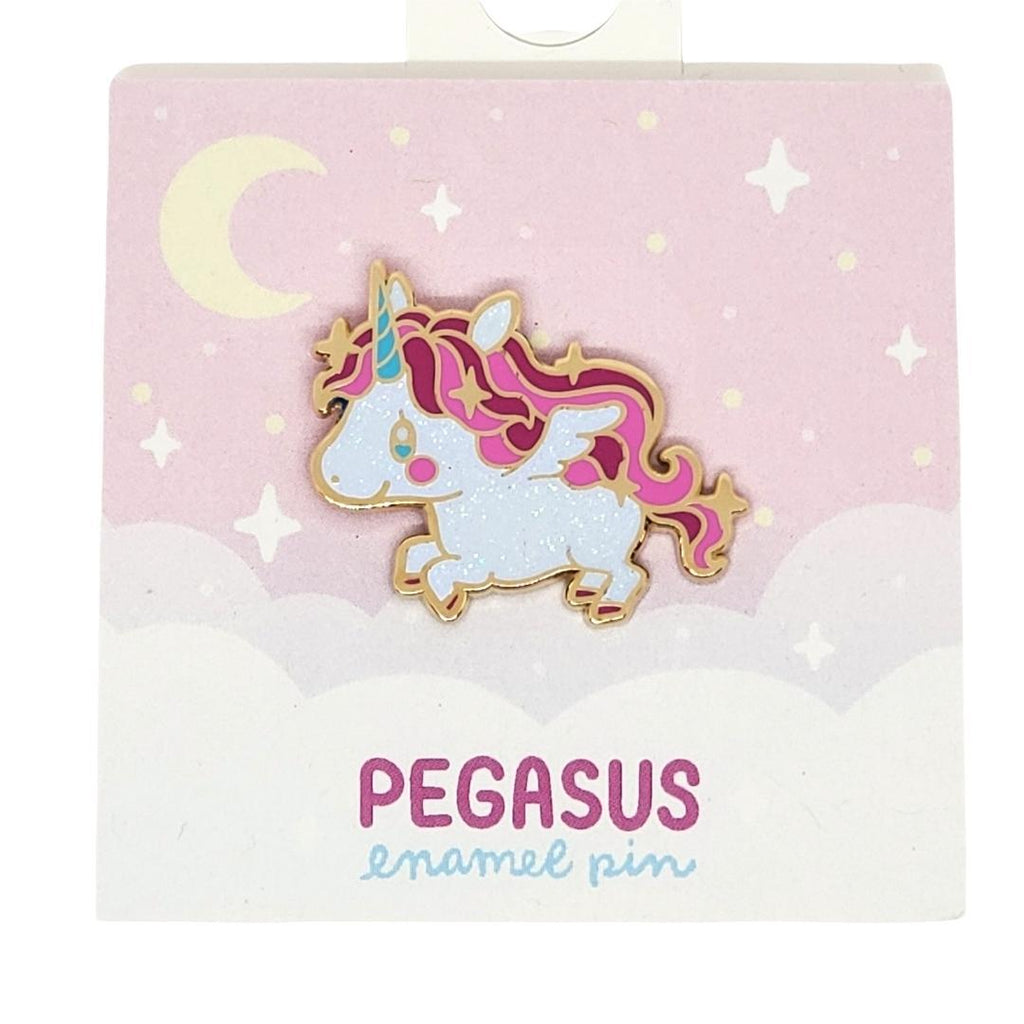 Enamel Pin - Pegasus Glitter by Mis0 Happy