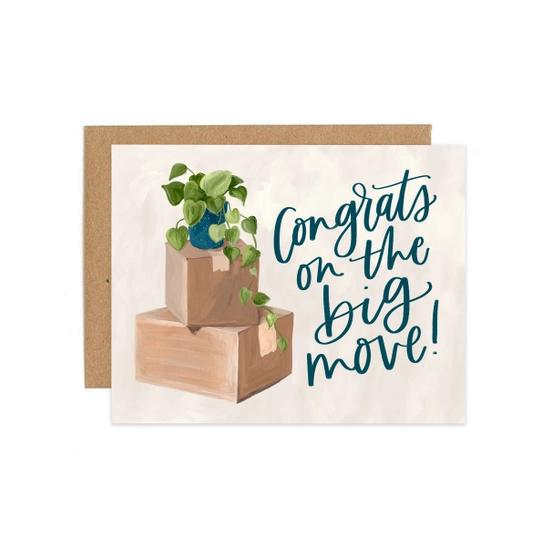 Card - Housewarming - Congrats on the Big Move by 1Canoe2