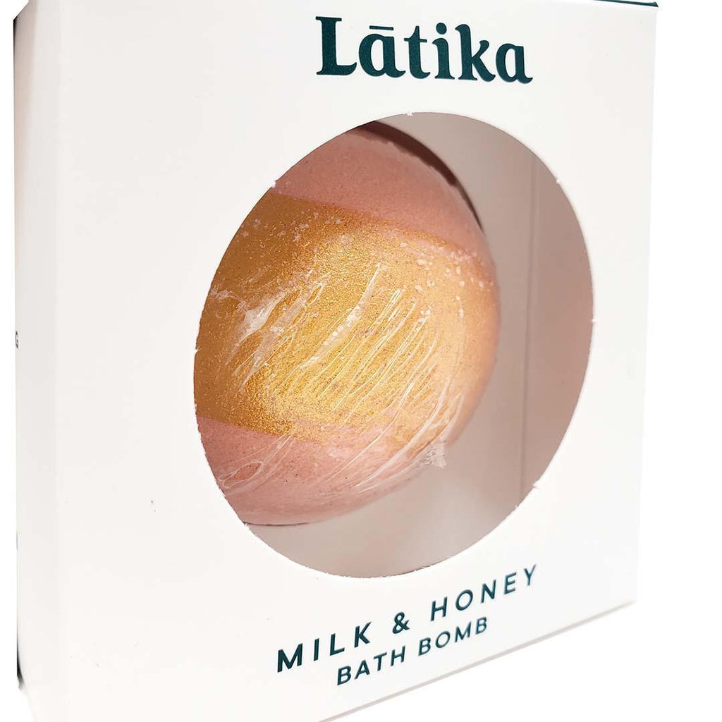 Bath Bomb - Milk + Honey Signature Collection by Latika Beauty