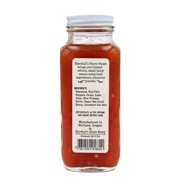 Sauce - 8 oz - Red Chili Lime by Marshall's Haute Sauce
