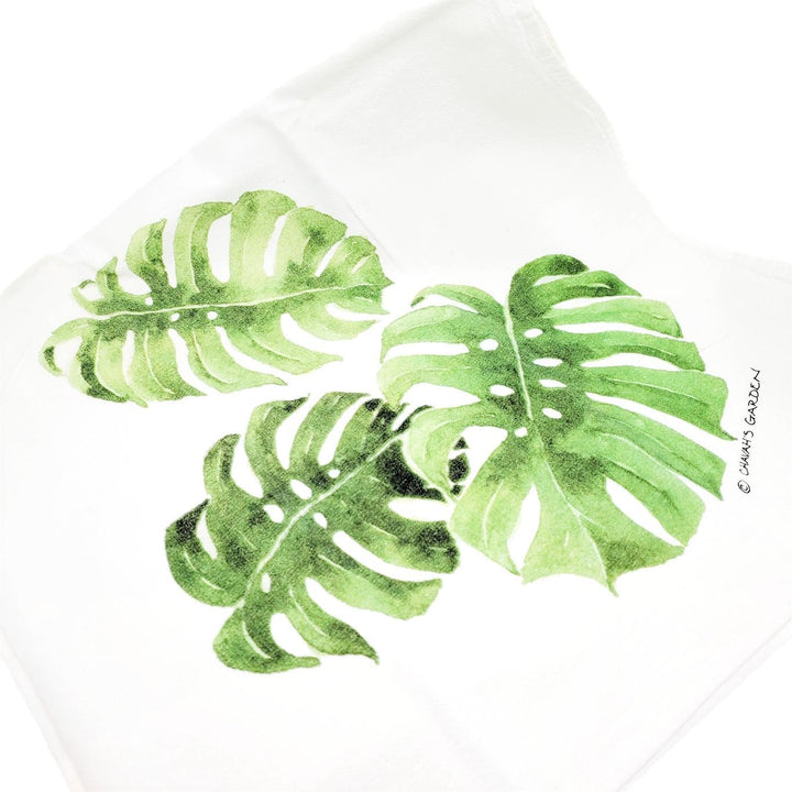 Tea Towel - Monstera by Chavah's Garden