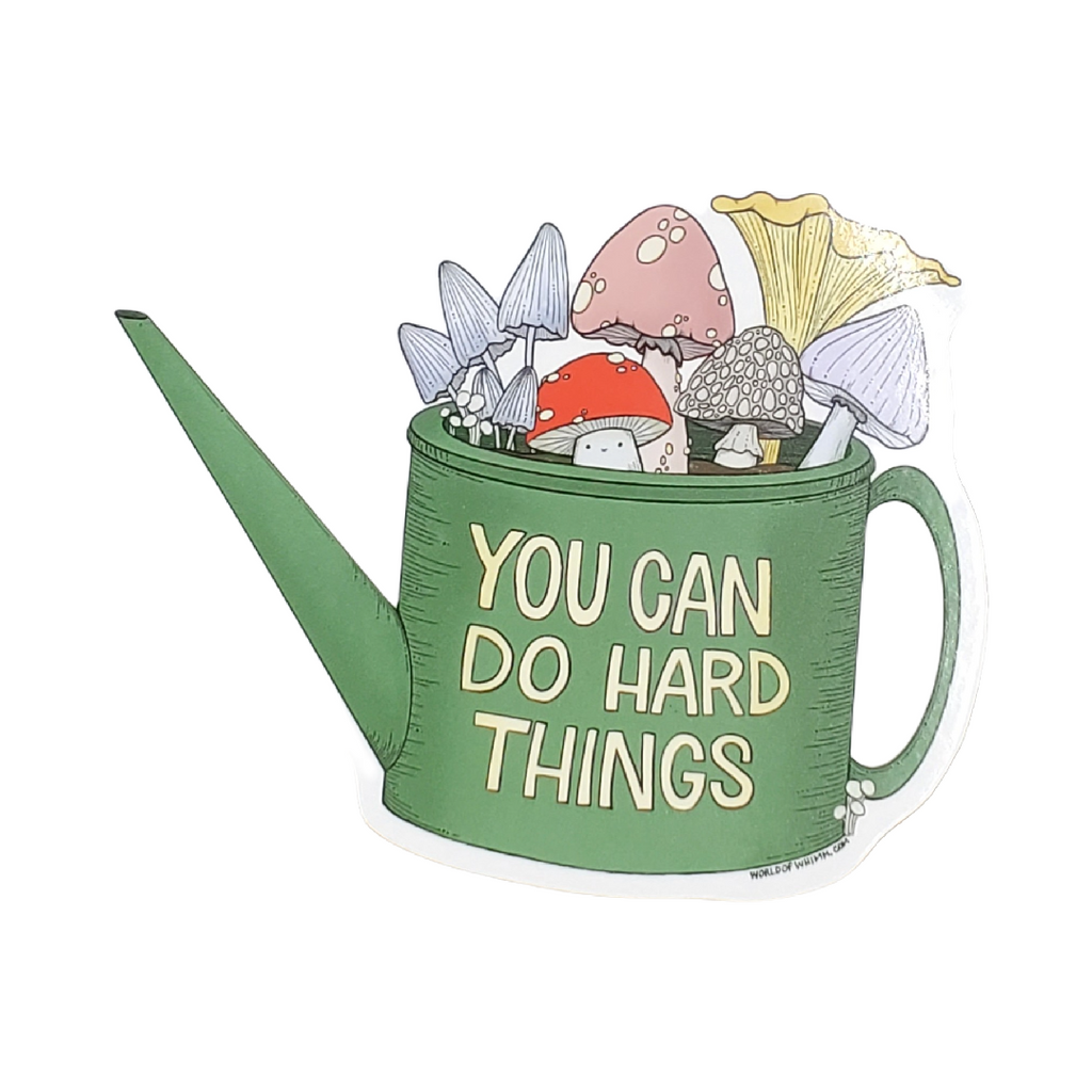 Sticker - You Can Do Hard Things by World of Whimm