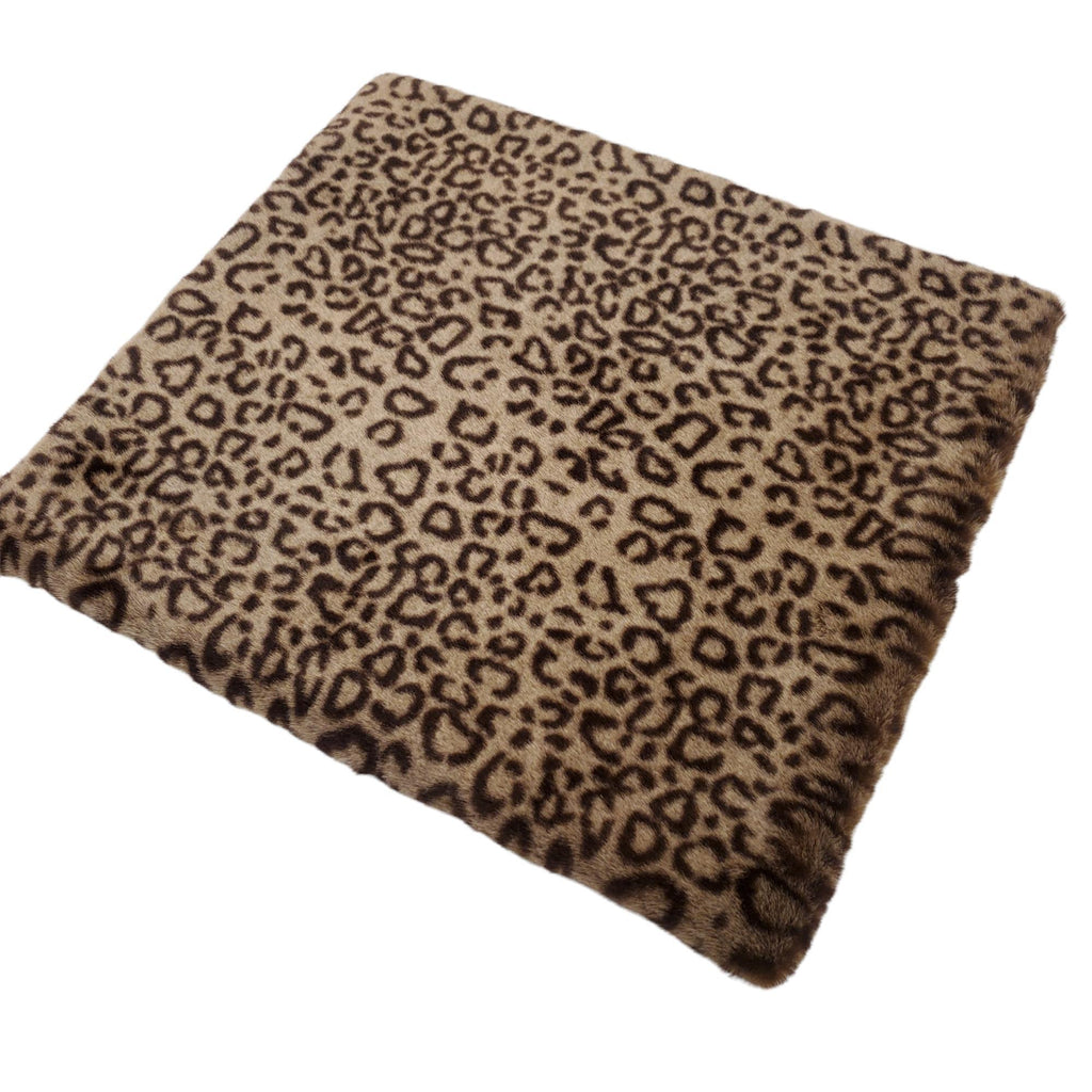 Luxury Fur Sleeping Mat - Faux Leopard by The Cat Ball